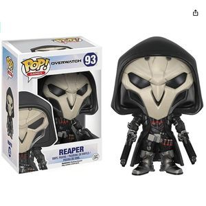 Funko Pop! Games: Overwatch Action Figure - Reaper #93, NIB Collector's